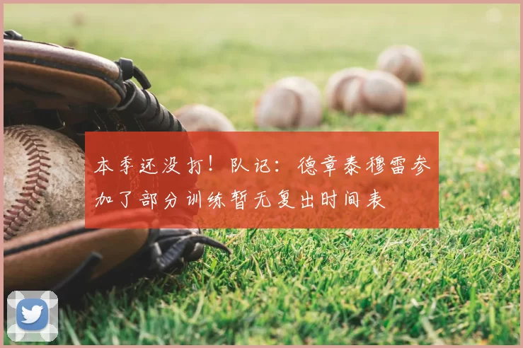 本季还没打!队记:德章泰穆雷参加了部分训练暂无复出时间表