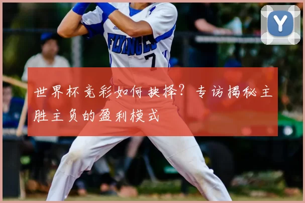 世界杯竞彩如何抉择?专访揭秘主胜主负的盈利模式