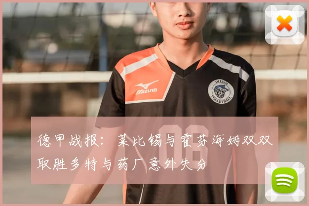 德甲战报：莱比锡与霍芬海姆双双取胜多特与药厂意外失分