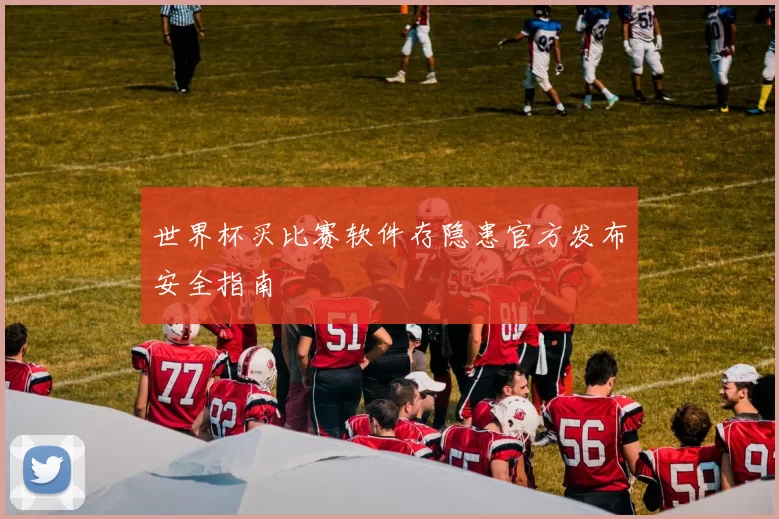 世界杯买比赛软件存隐患官方发布安全指南